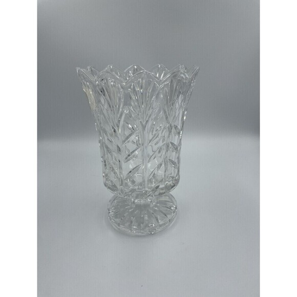 Other - Fifth Avenue Portico Crystal Hurricane One Piece Candleholder Vase